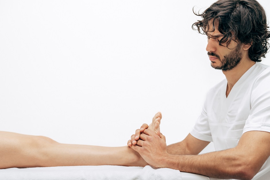 Osteopath Doctor Hands does Osteopathy Treatment on Patient’s